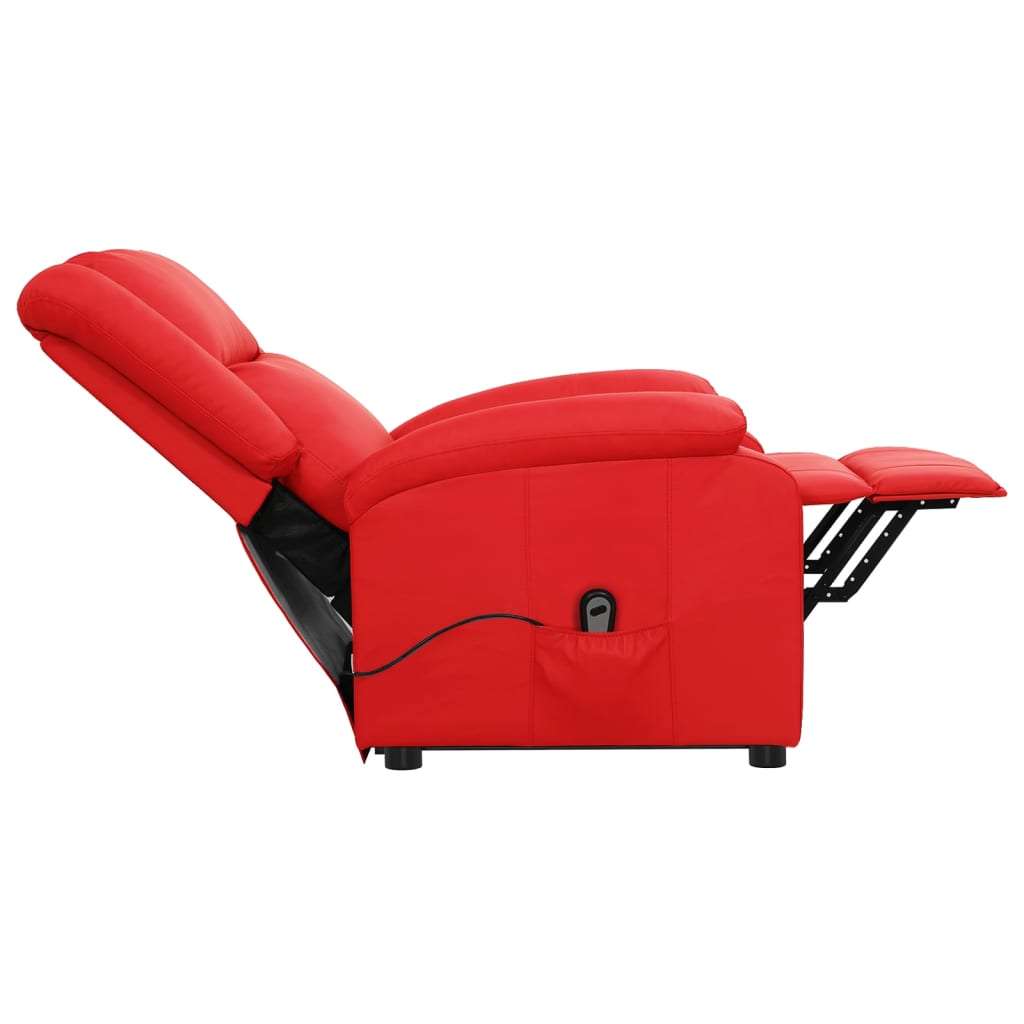 Fauteuil Rouge Similicuir - XIOS