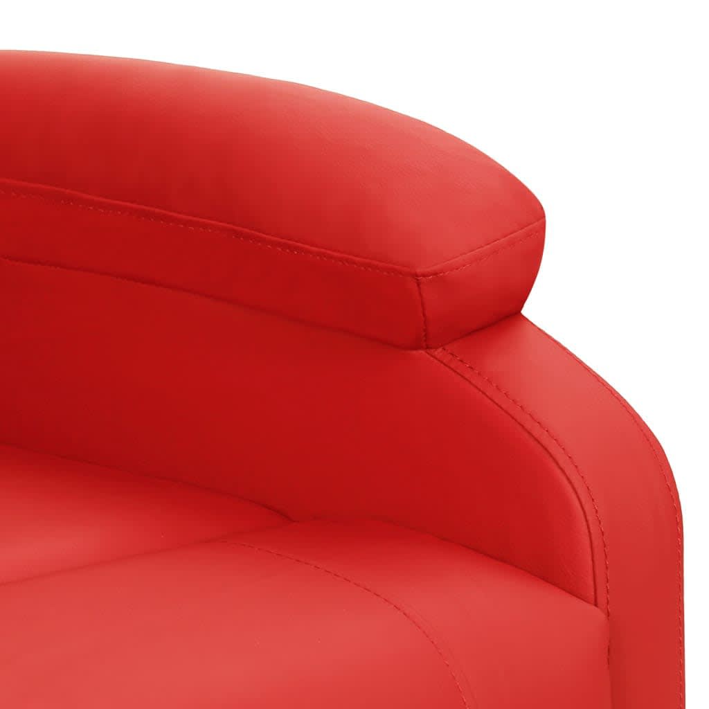 Fauteuil Rouge Similicuir - XIOS