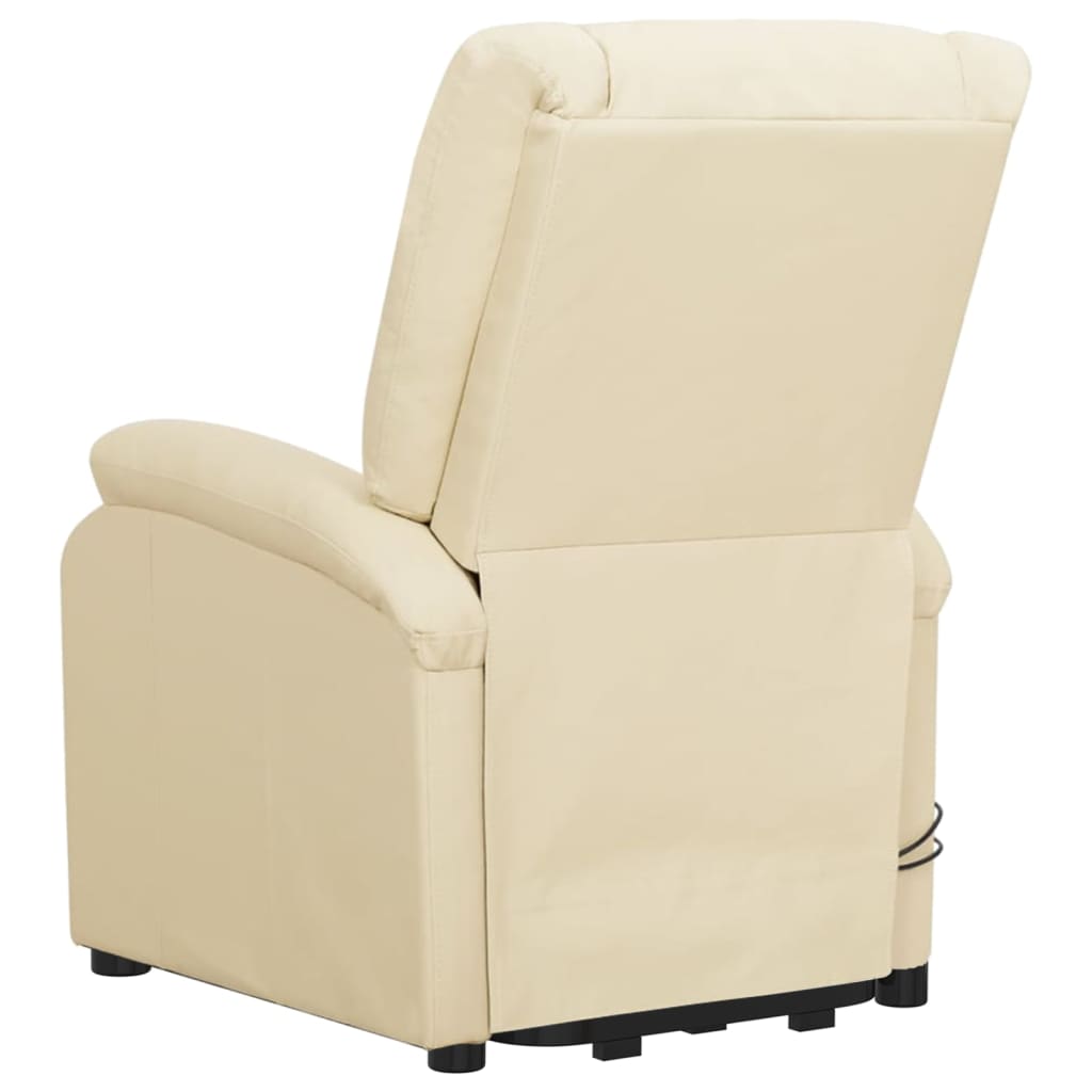 Fauteuil de massage Crème Similicuir - XIOS