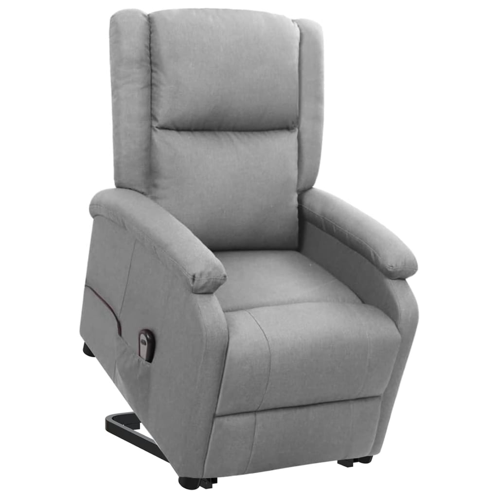 Fauteuil Gris clair Tissu - XIOS