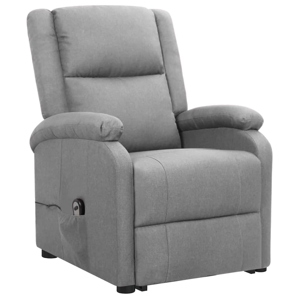 Fauteuil Gris clair Tissu - XIOS