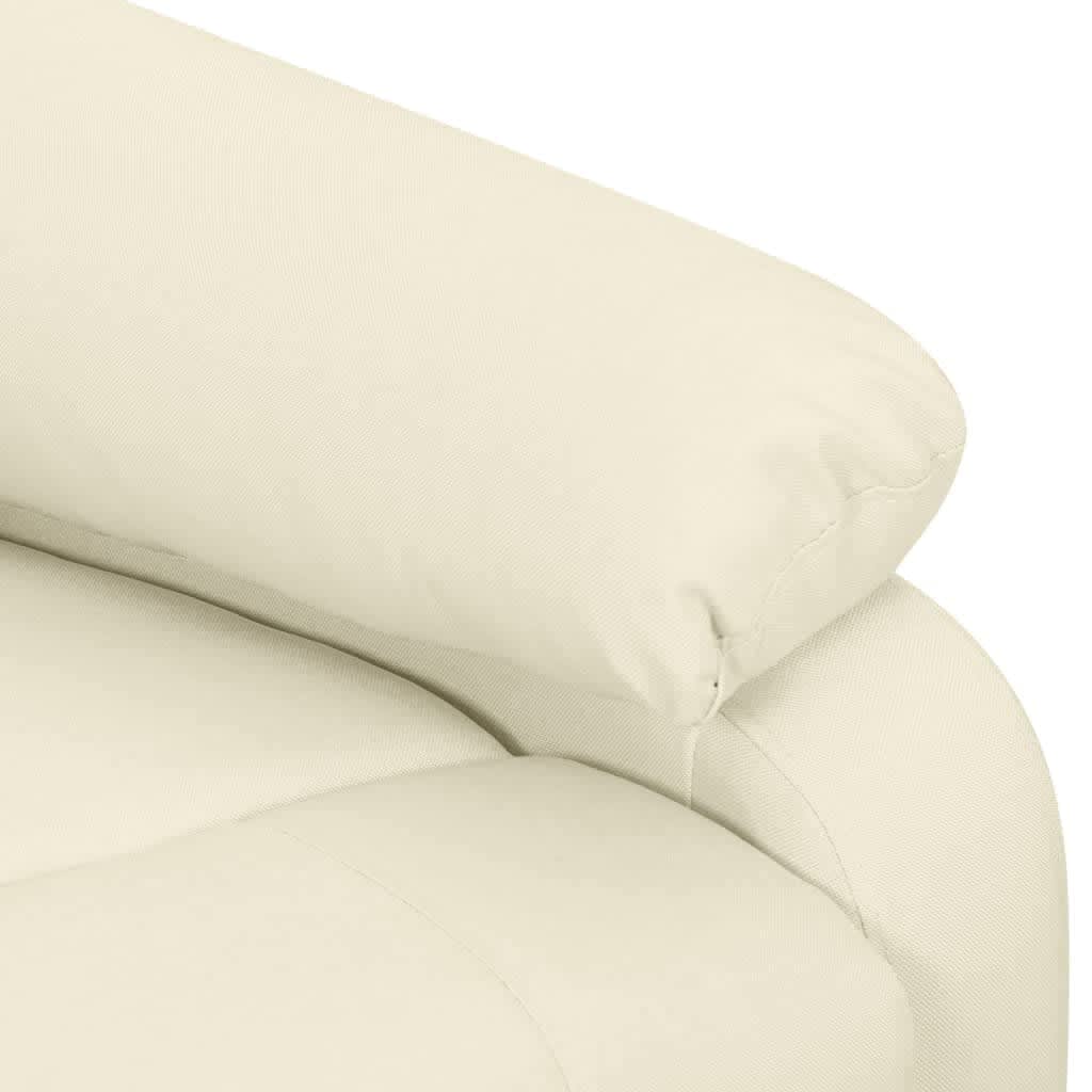 Fauteuil Crème Tissu - XIOS