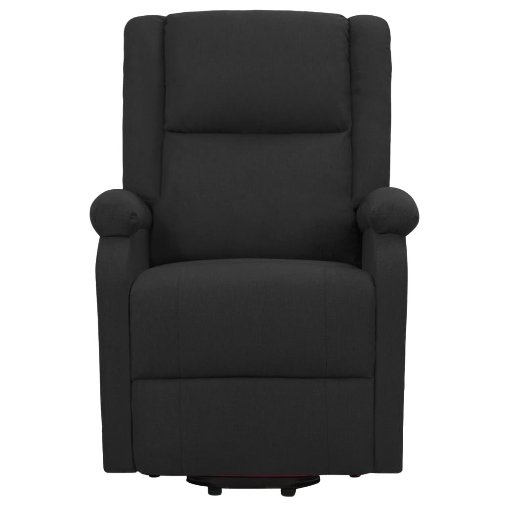 Fauteuil de massage Noir Tissu Fauteuils électriques vidaXL