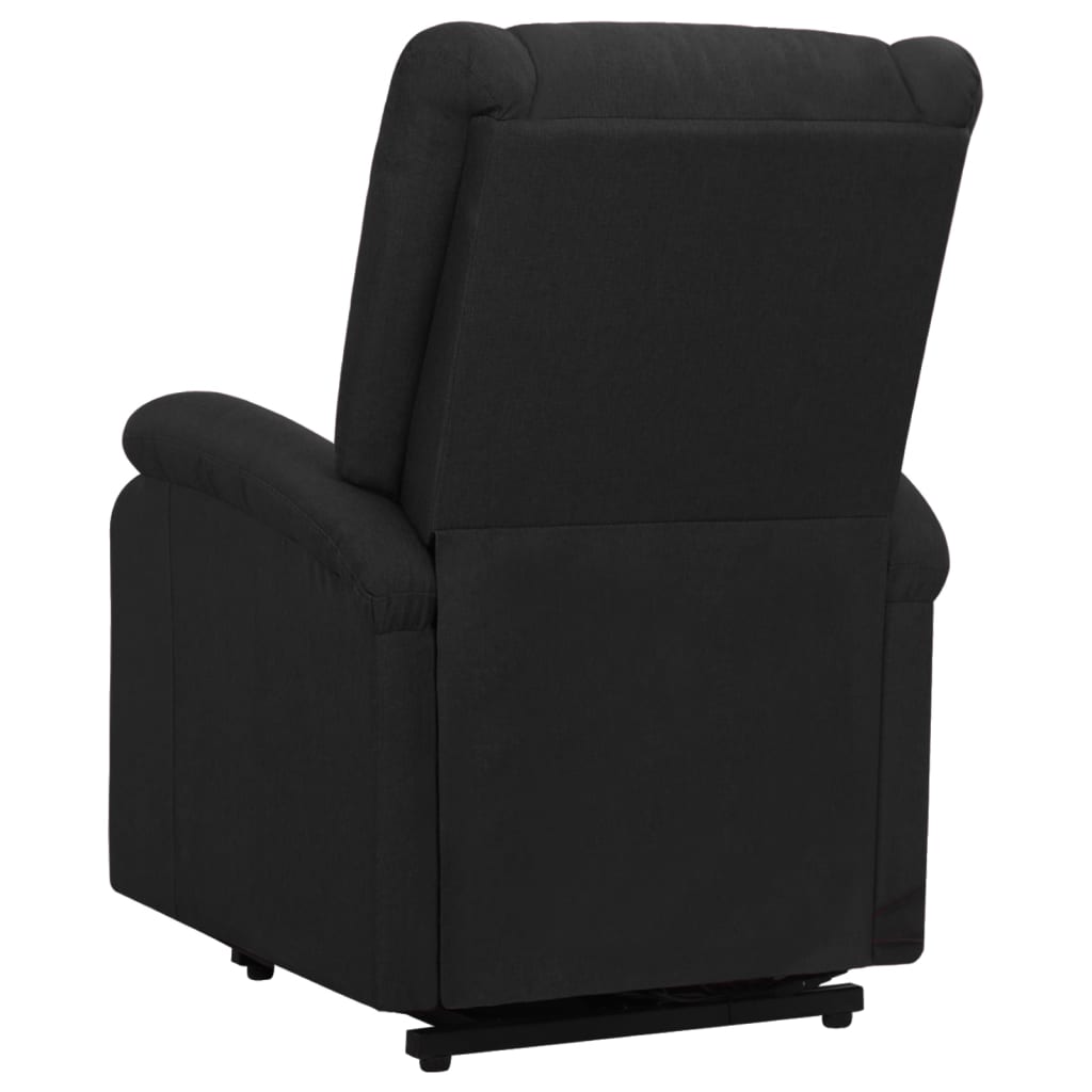 Fauteuil de massage Noir Tissu Fauteuils électriques vidaXL