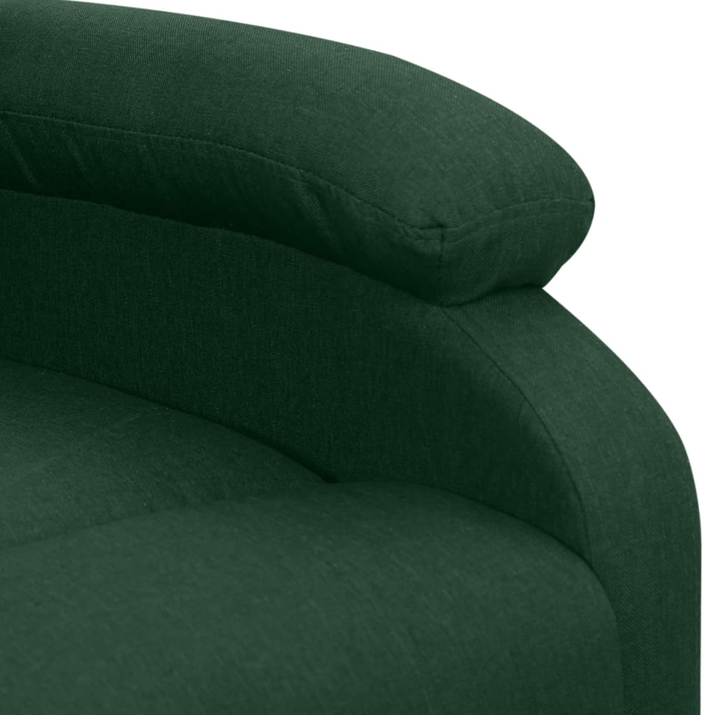 Fauteuil de massage Vert foncé Tissu - XIOS