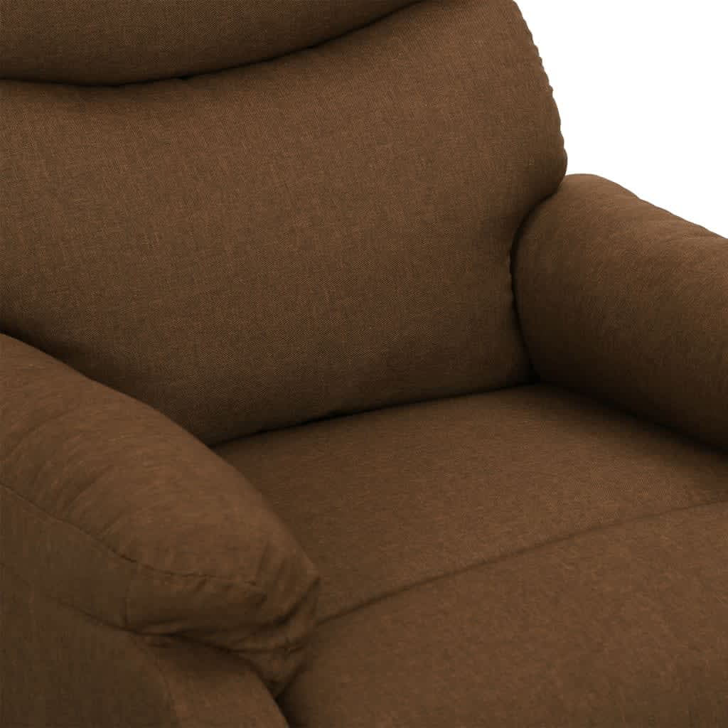 Fauteuil Marron Tissu - XIOS