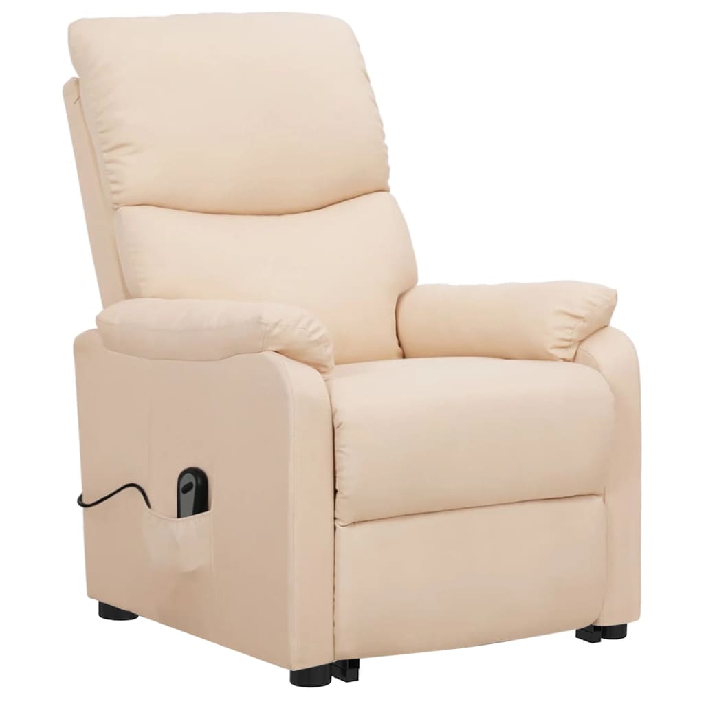 Fauteuil Crème Tissu