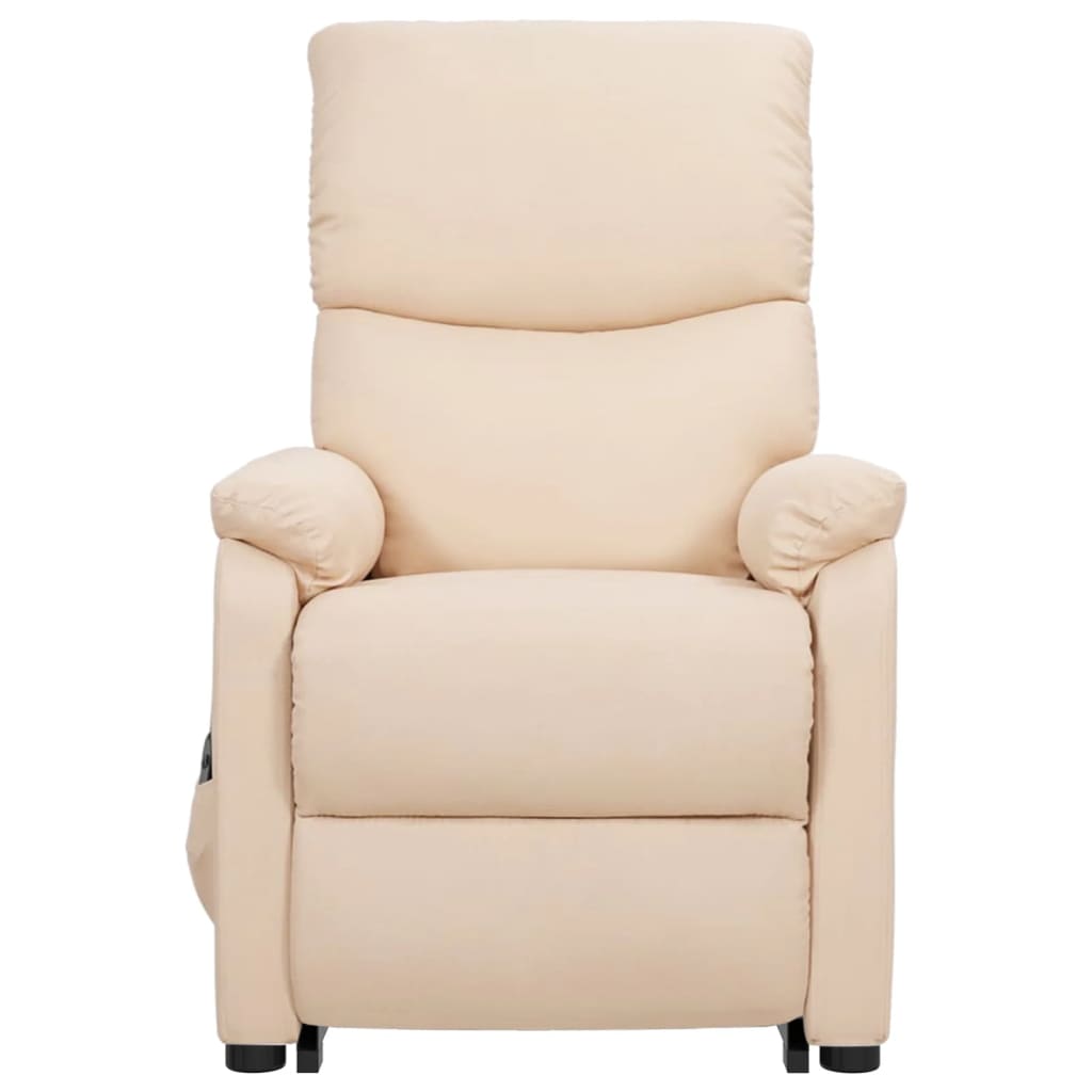 Fauteuil Crème Tissu - XIOS
