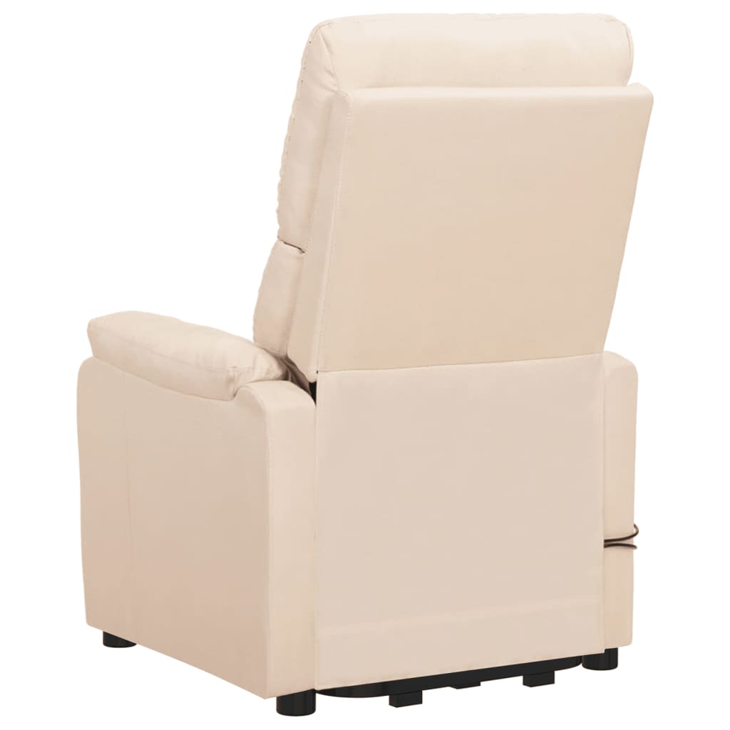 Fauteuil Crème Tissu - XIOS