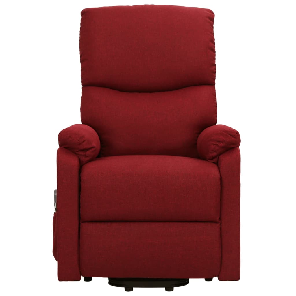 Fauteuil de massage Rouge bordeaux Tissu - XIOS