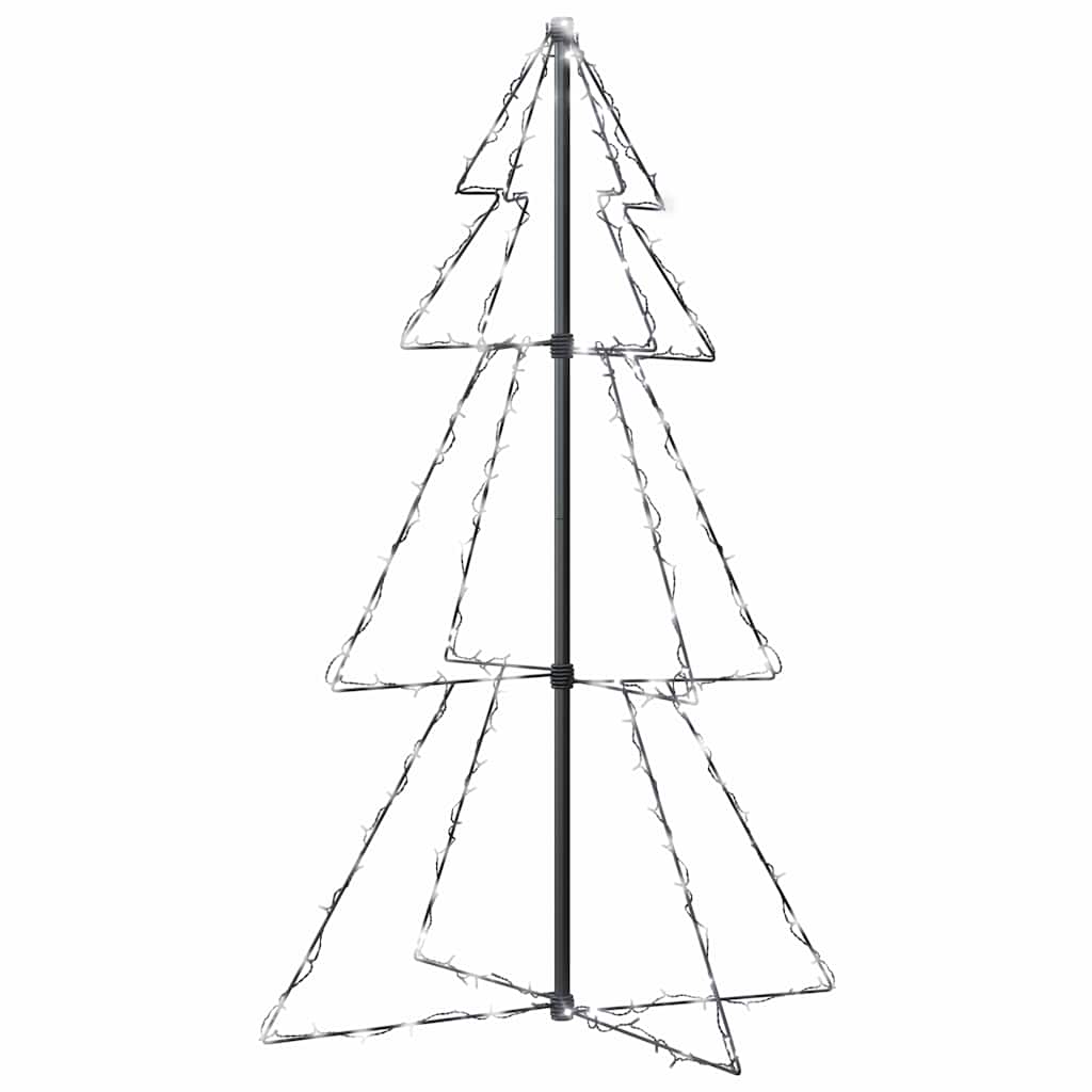 Arbre de Noël cône 160 LED d'intérieur/d'extérieur 78x120 cm - XIOS