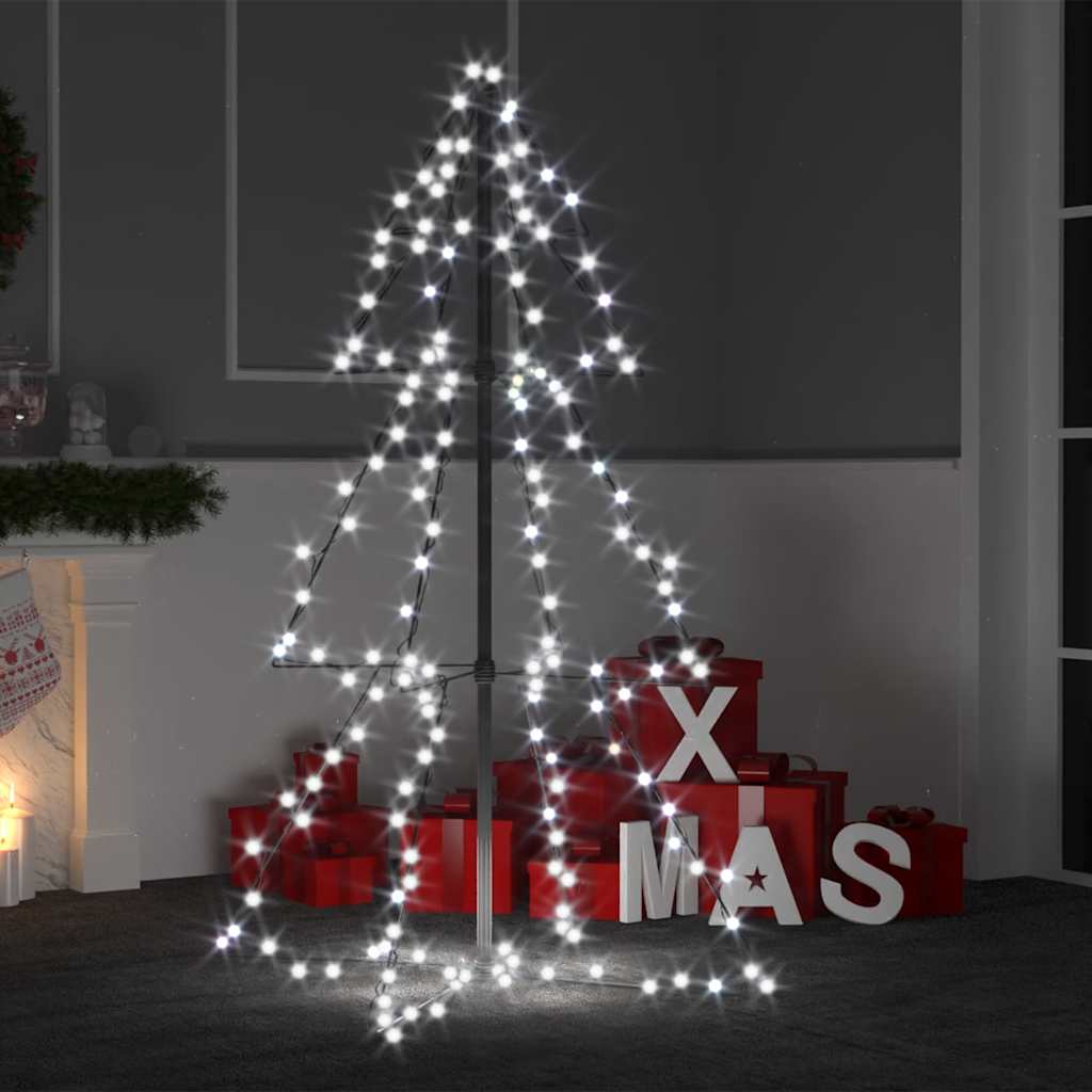 Arbre de Noël cône 160 LED d'intérieur/d'extérieur 78x120 cm - XIOS
