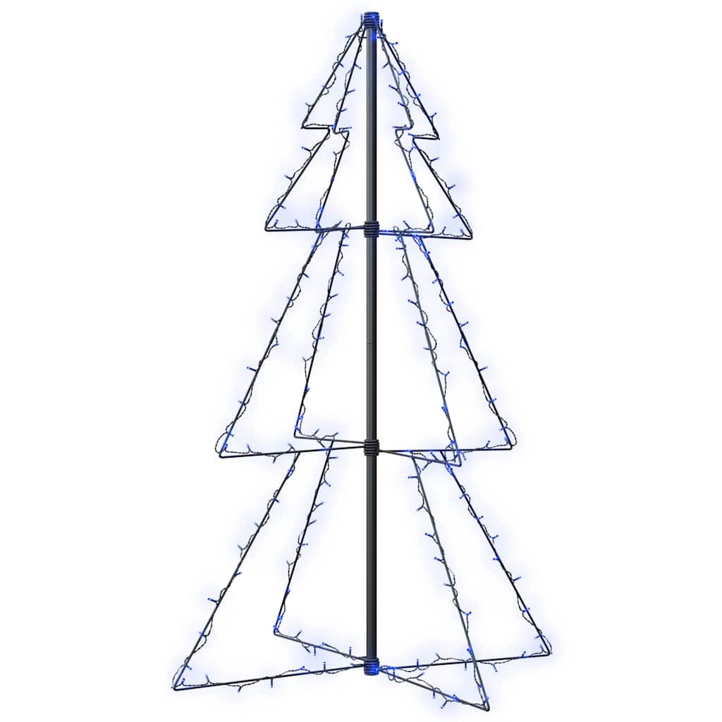 Arbre de Noël cône 160 LED d'intérieur/d'extérieur 78x120 cm - XIOS