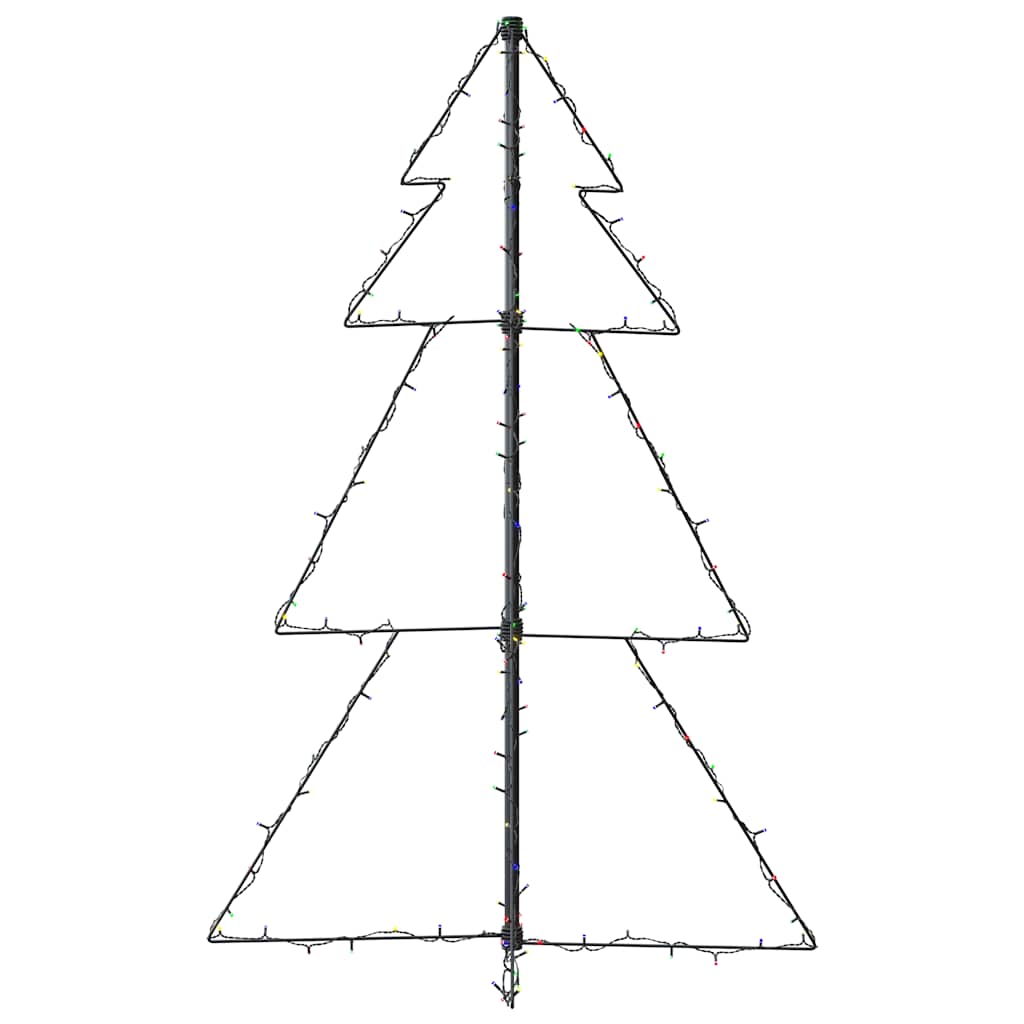 Arbre de Noël cône 160 LED d'intérieur/d'extérieur 78x120 cm - XIOS