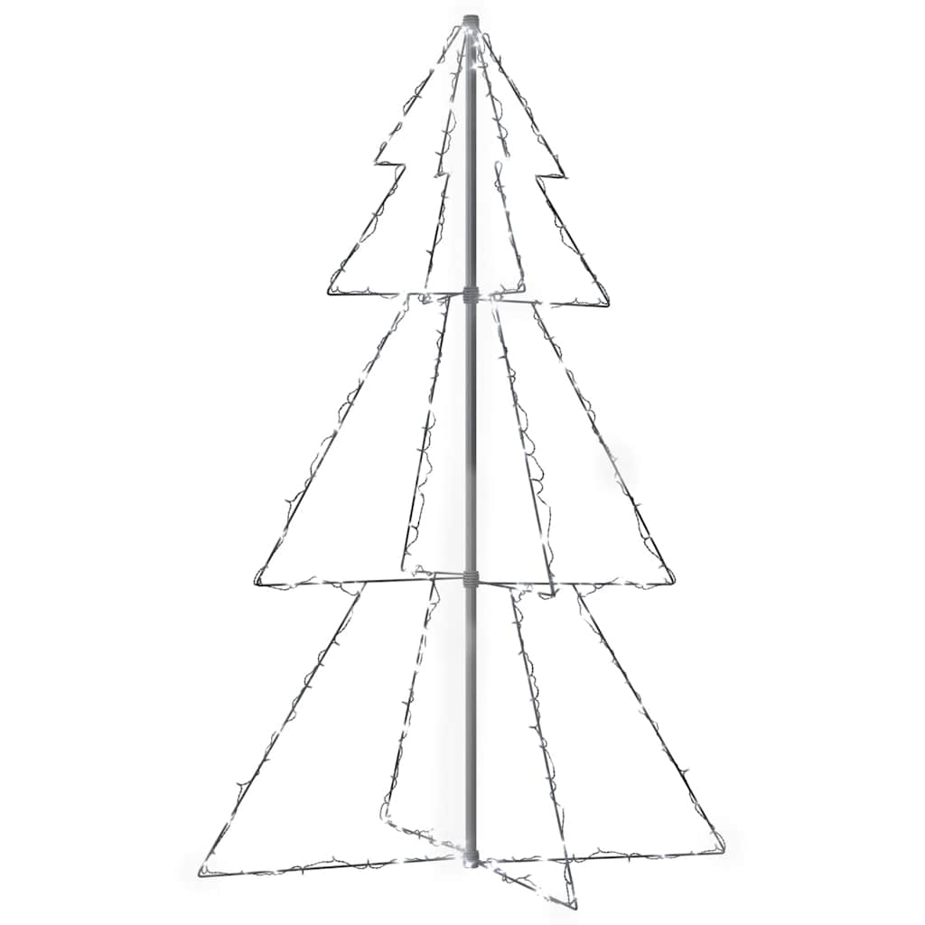 Arbre de Noël cône 200 LED d'intérieur/d'extérieur 98x150 cm - XIOS