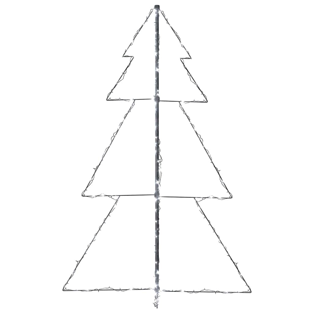 Arbre de Noël cône 200 LED d'intérieur/d'extérieur 98x150 cm - XIOS