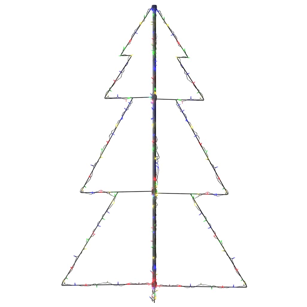 Arbre de Noël cône 200 LED d'intérieur/d'extérieur 98x150 cm - XIOS