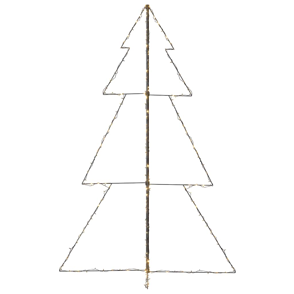 Arbre de Noël cône 240 LED d'intérieur/d'extérieur 118x180 cm - XIOS