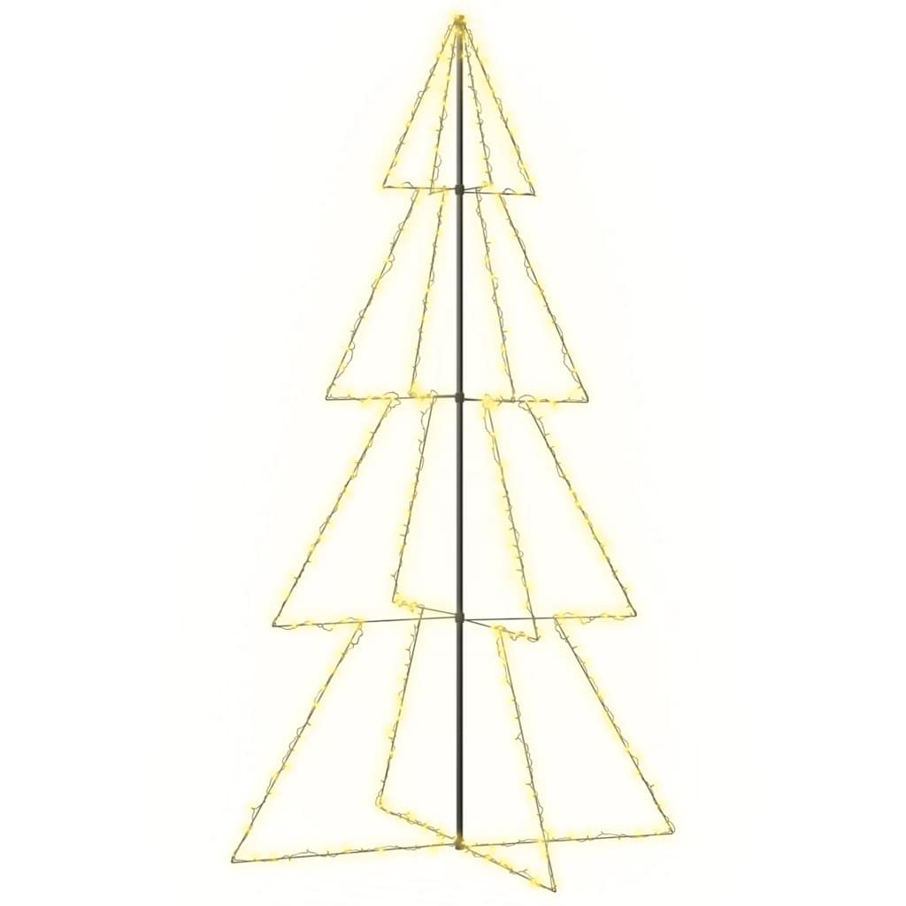 Arbre de Noël cône 360 LED d'intérieur/d'extérieur 143x250 cm - XIOS
