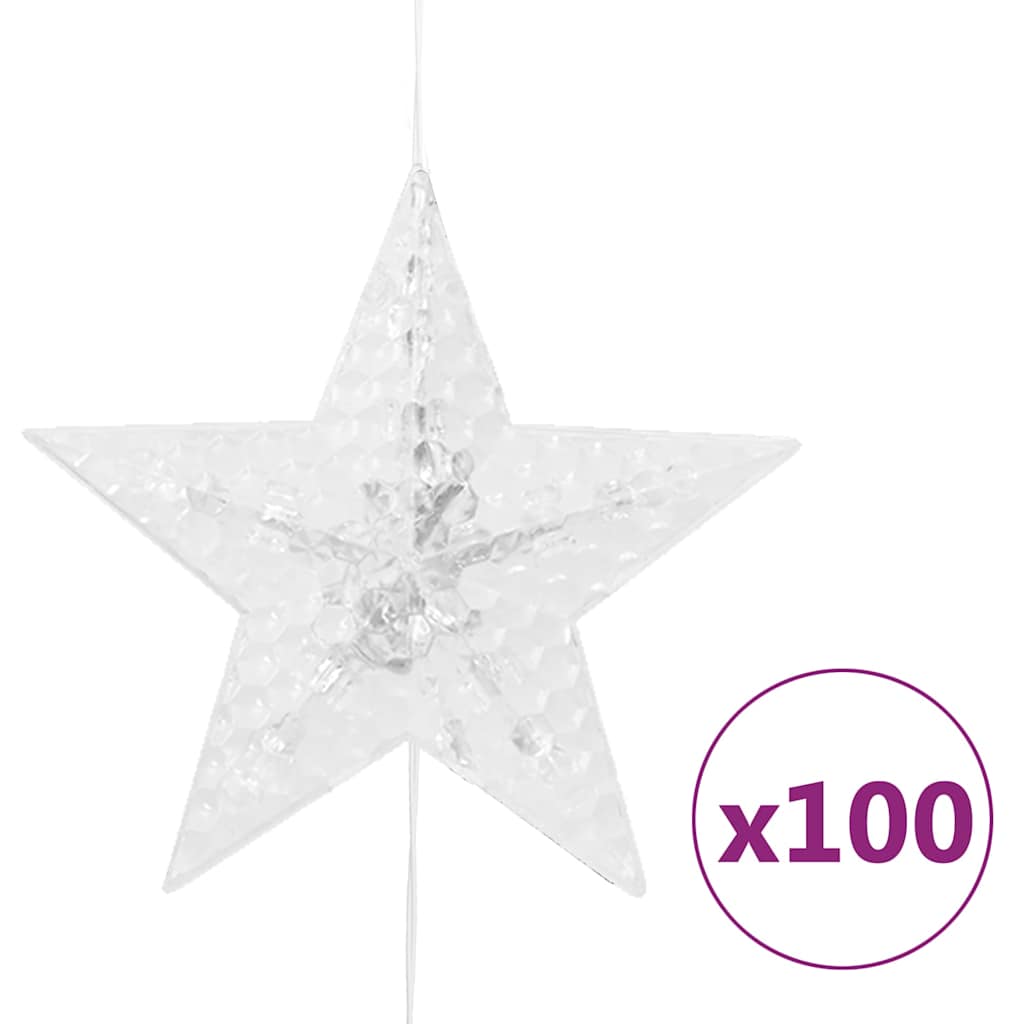Guirlande lumineuse à étoiles LED 500 LED Bleu 8 fonctions - XIOS