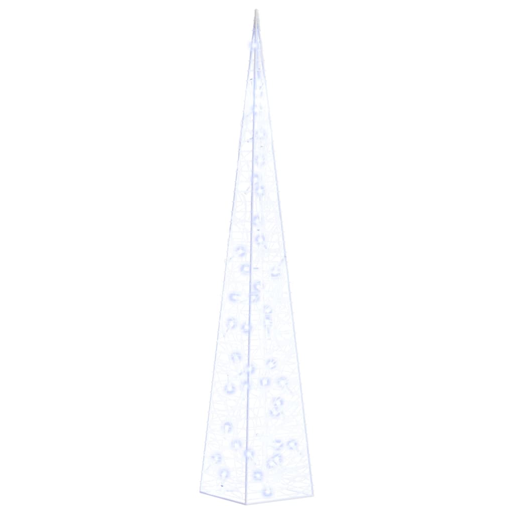 Cône lumineux décoratif à LED Acrylique Bleu 90 cm - XIOS