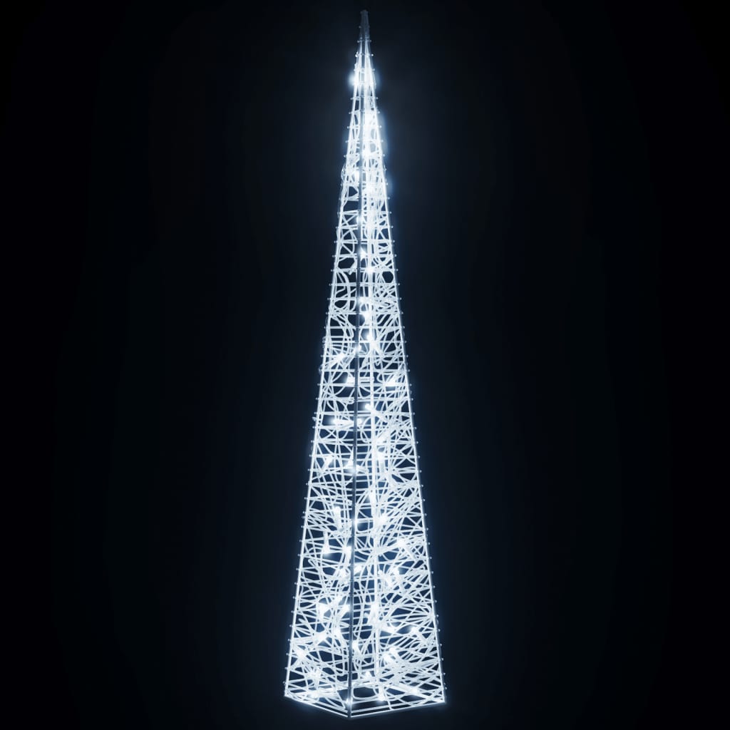 Cône lumineux décoratif à LED Acrylique Blanc froid 120 cm - XIOS