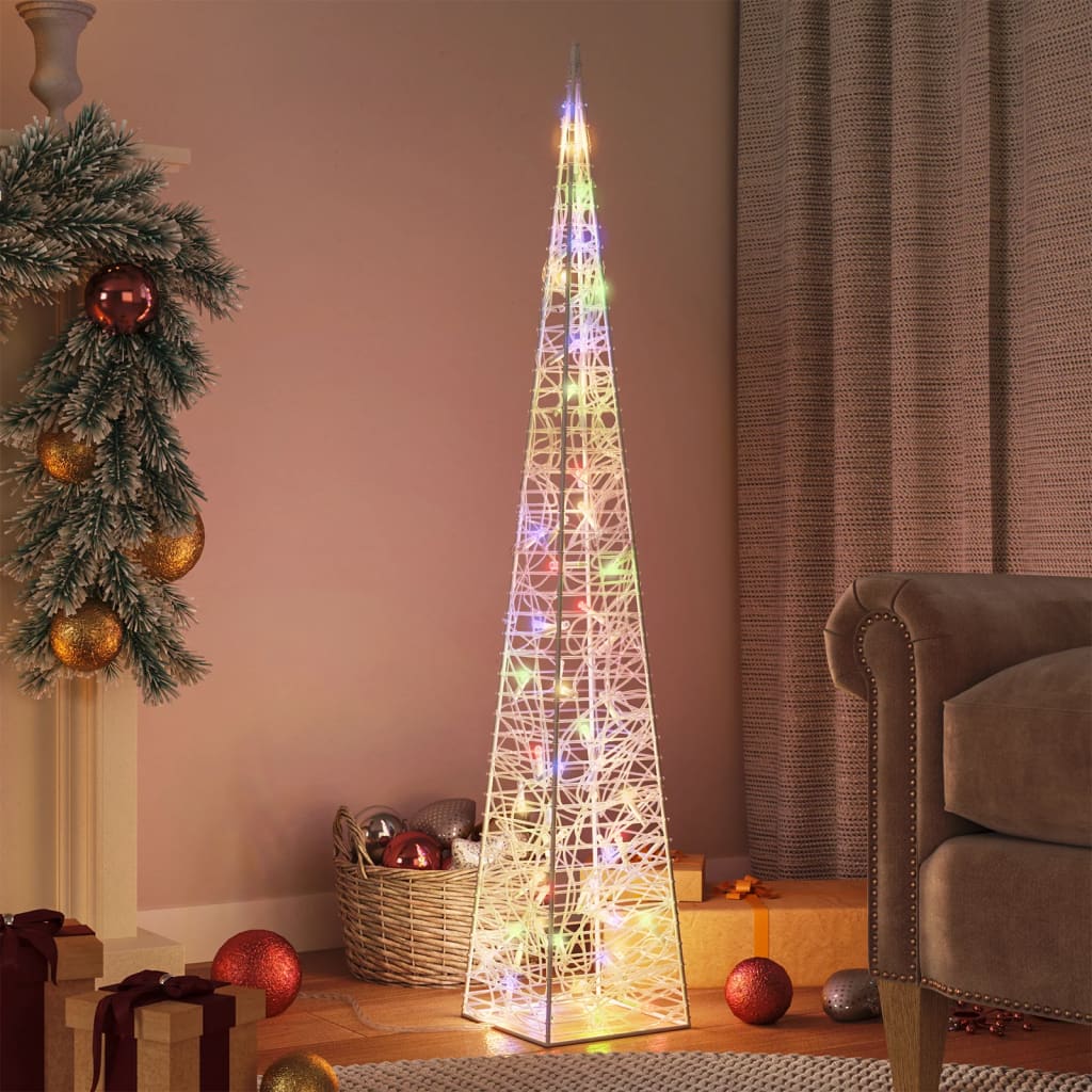 Cône lumineux décoratif à LED Acrylique Multicolore 120 cm - XIOS
