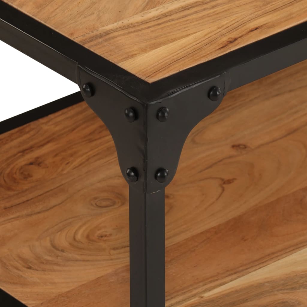 Table basse 90x45x35 cm Bois d'acacia solide - XIOS