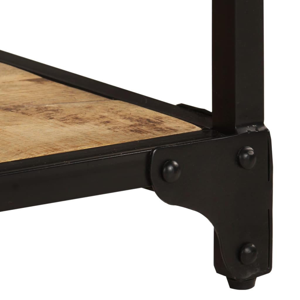 Table basse 90x45x35 cm Bois de manguier massif brut - XIOS