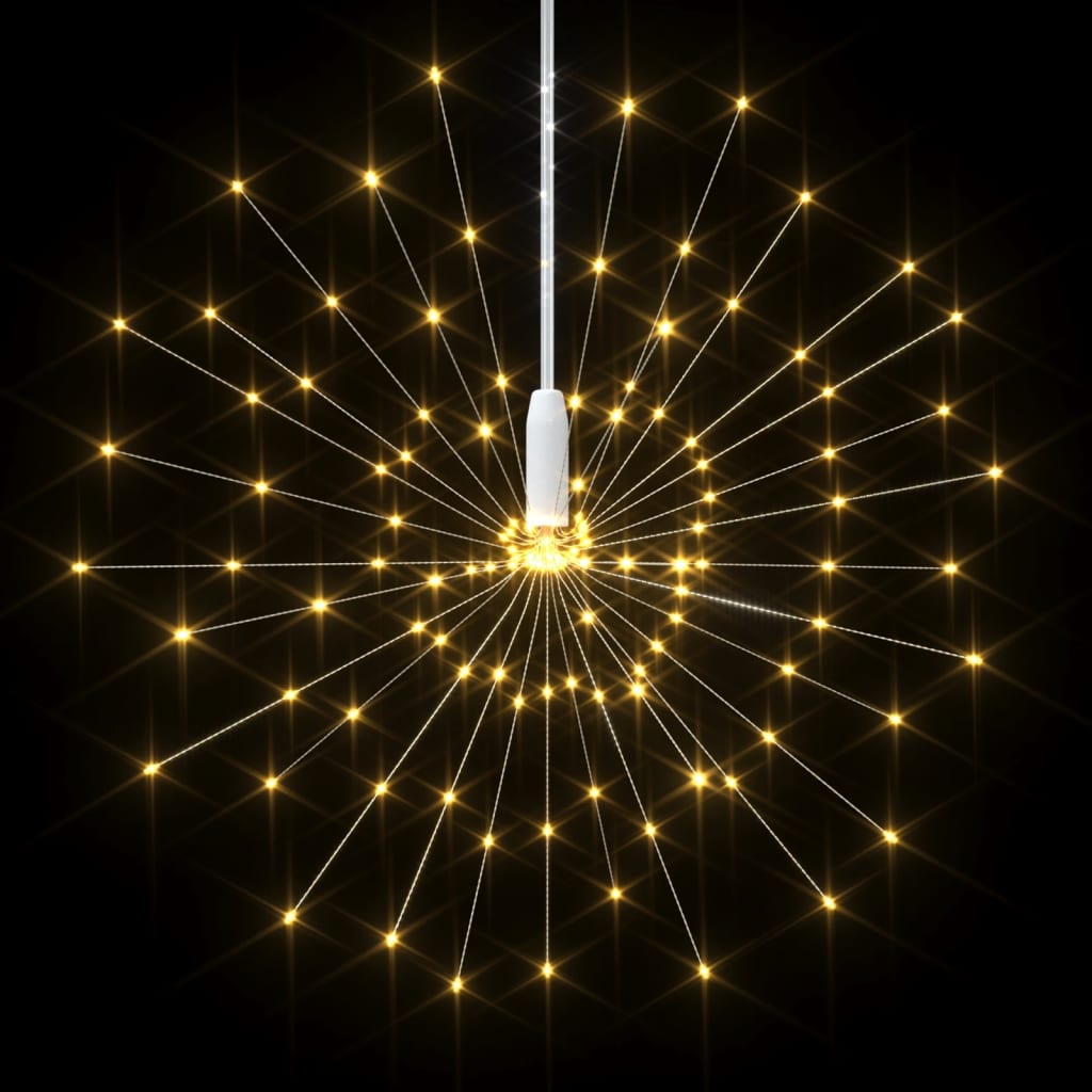 Feux d'artifice de Noël d'extérieur 10 pcs Blanc 20 cm 1400 LED - XIOS
