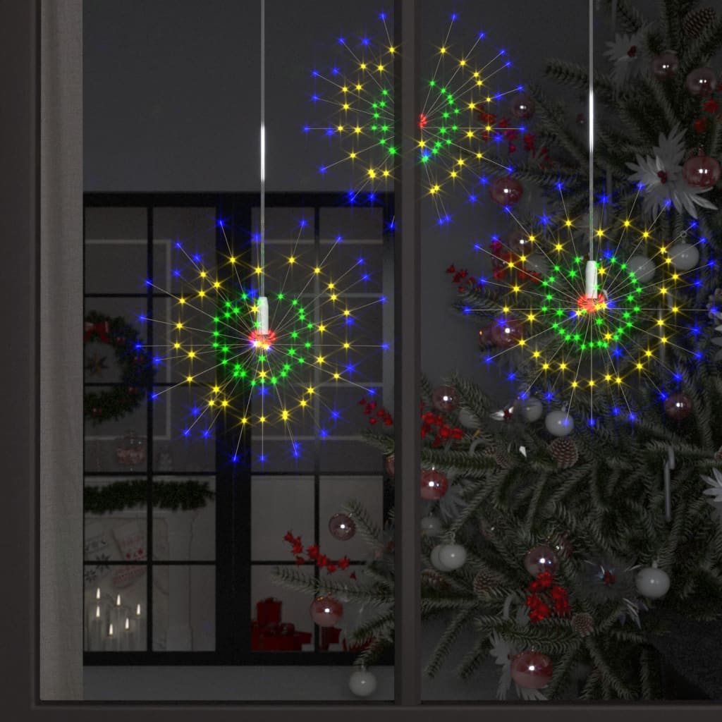 Feux d'artifice Noël extérieur 10 pcs Multicolore 20cm 1400 LED - XIOS