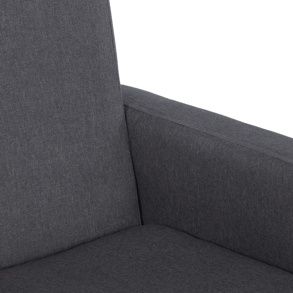 Chaise à bascule Gris foncé Tissu - XIOS