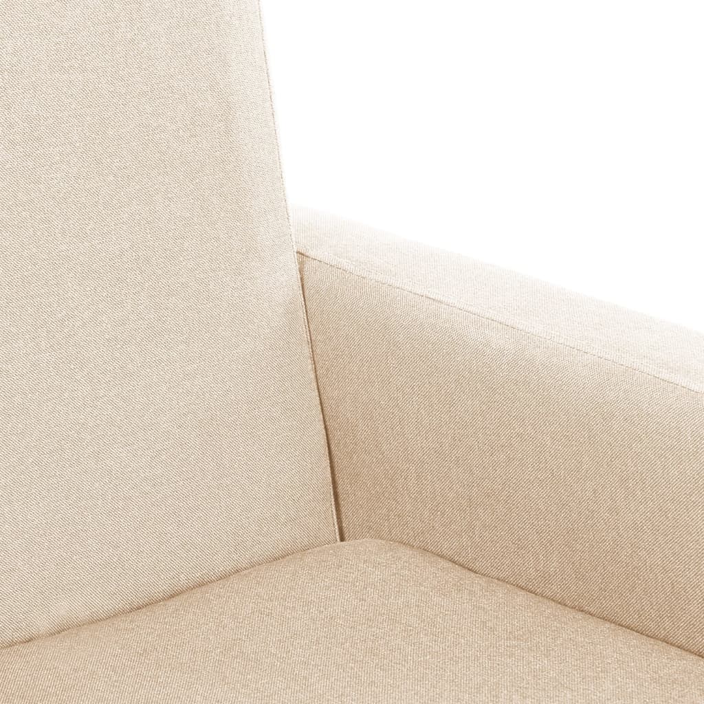 Chaise à bascule Crème Tissu - XIOS