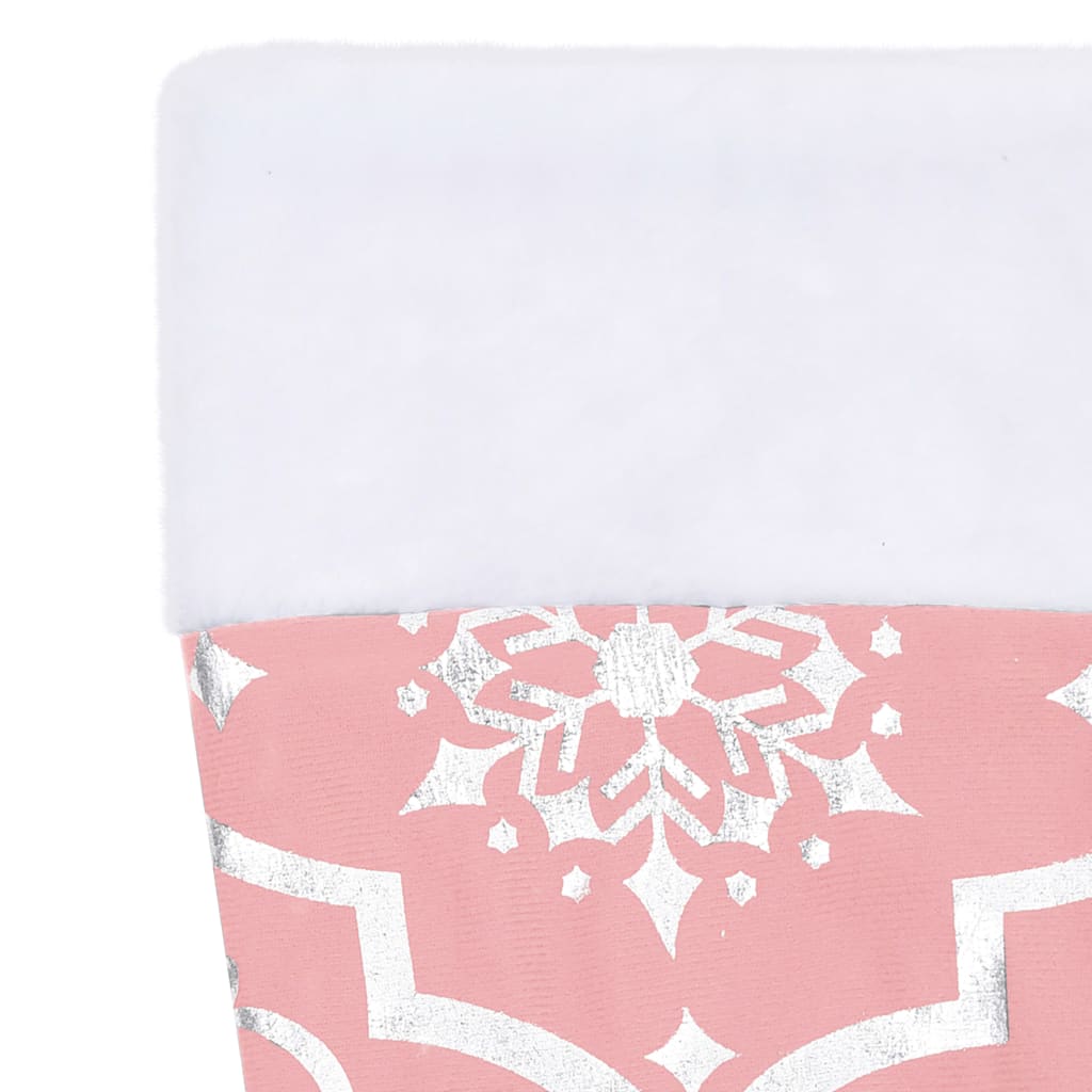 Jupe de sapin de Noël de luxe avec chaussette Rose 150 cm Tissu - XIOS