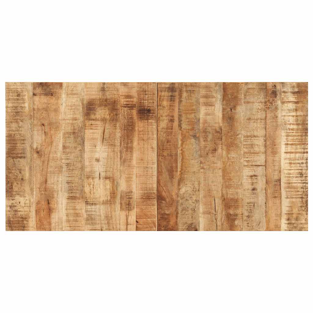 Dessus de table 120x60x(1,5-1,6) cm Bois de manguier brut - XIOS