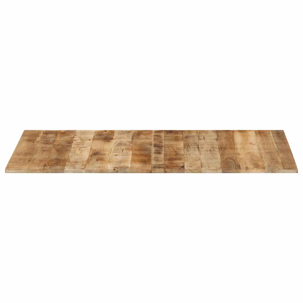 Dessus de table 120x60x(1,5-1,6) cm Bois de manguier brut - XIOS