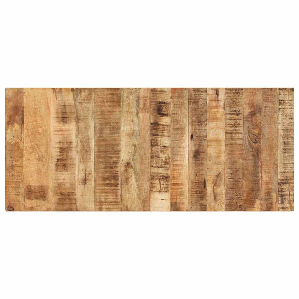 Dessus de table 140x60x(2,5-2,7) cm Bois de manguier brut - XIOS