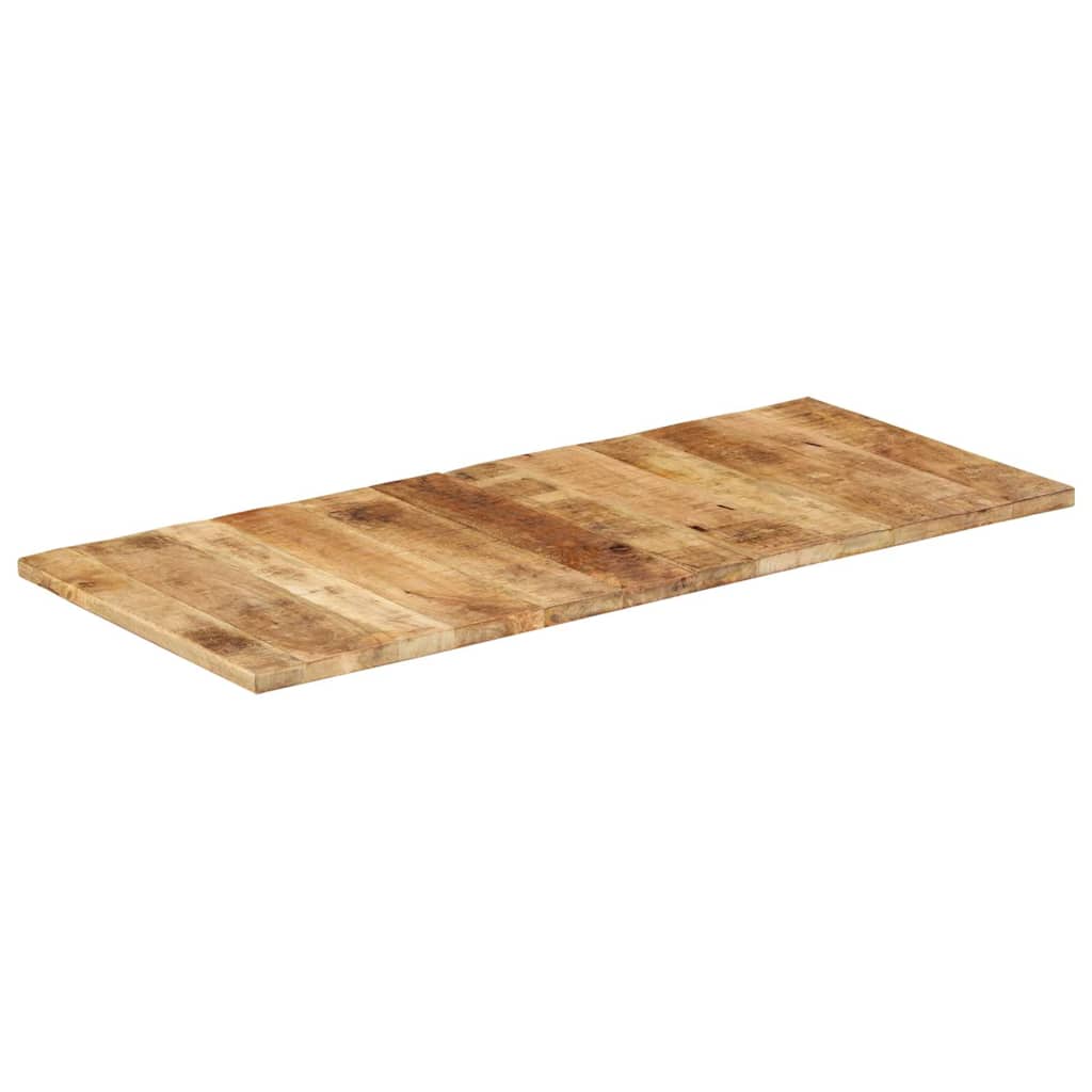 Dessus de table 140x60x(2,5-2,7) cm Bois de manguier brut - XIOS