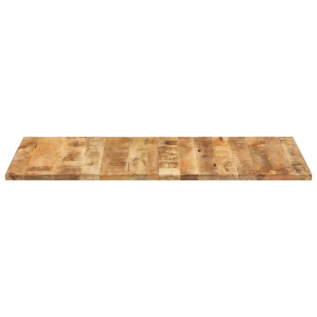 Dessus de table 140x60x(2,5-2,7) cm Bois de manguier brut - XIOS