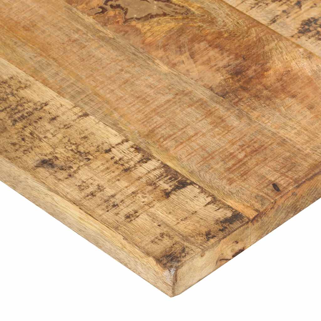 Dessus de table 140x60x(2,5-2,7) cm Bois de manguier brut - XIOS