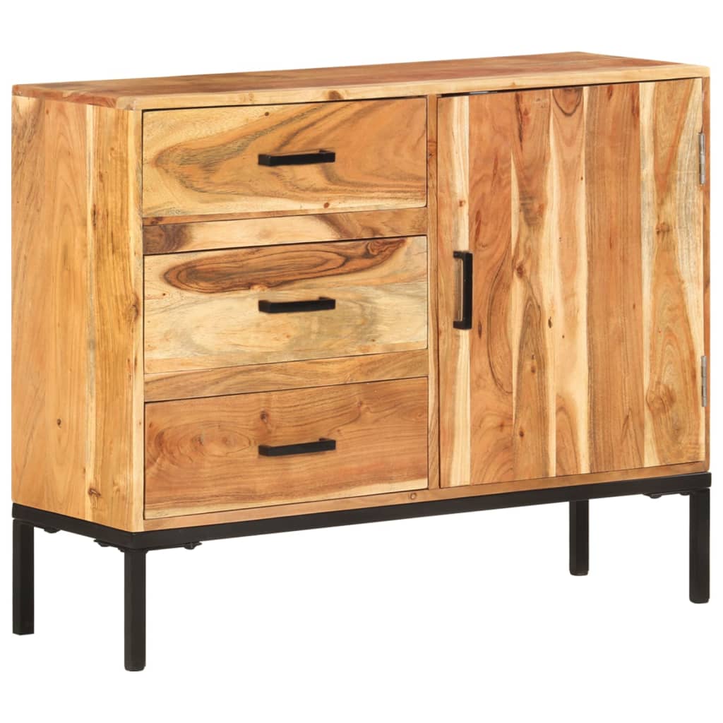 Buffet 88x30x73 cm Bois d'acacia massif - XIOS