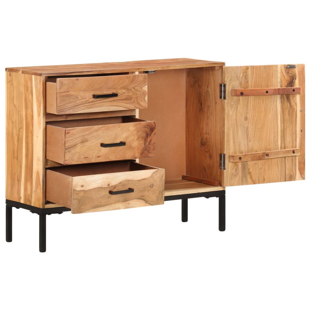 Buffet 88x30x73 cm Bois d'acacia massif - XIOS