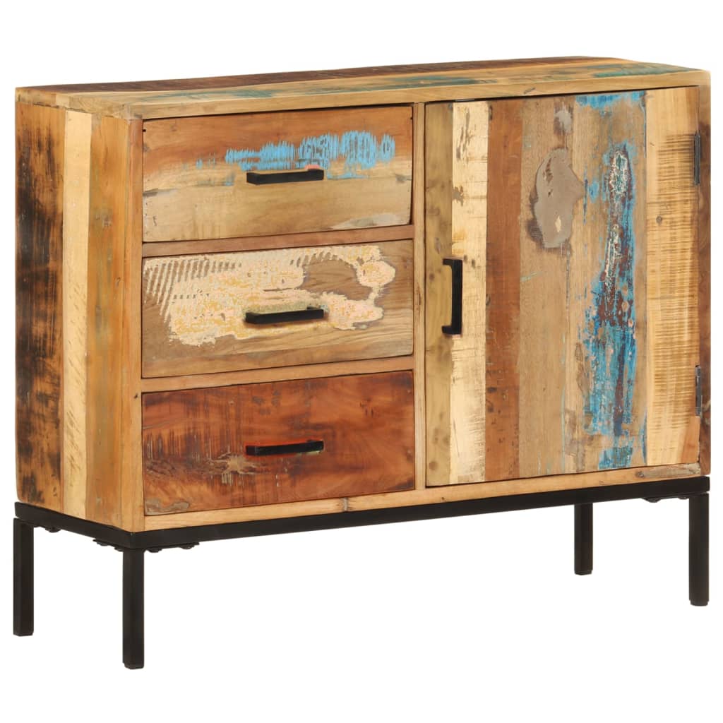Buffet 88x30x73 cm Bois de récupération solide - XIOS