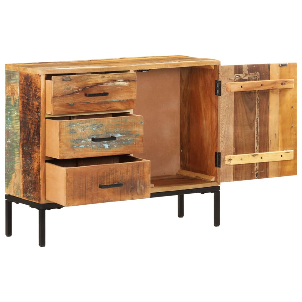 Buffet 88x30x73 cm Bois de récupération solide - XIOS