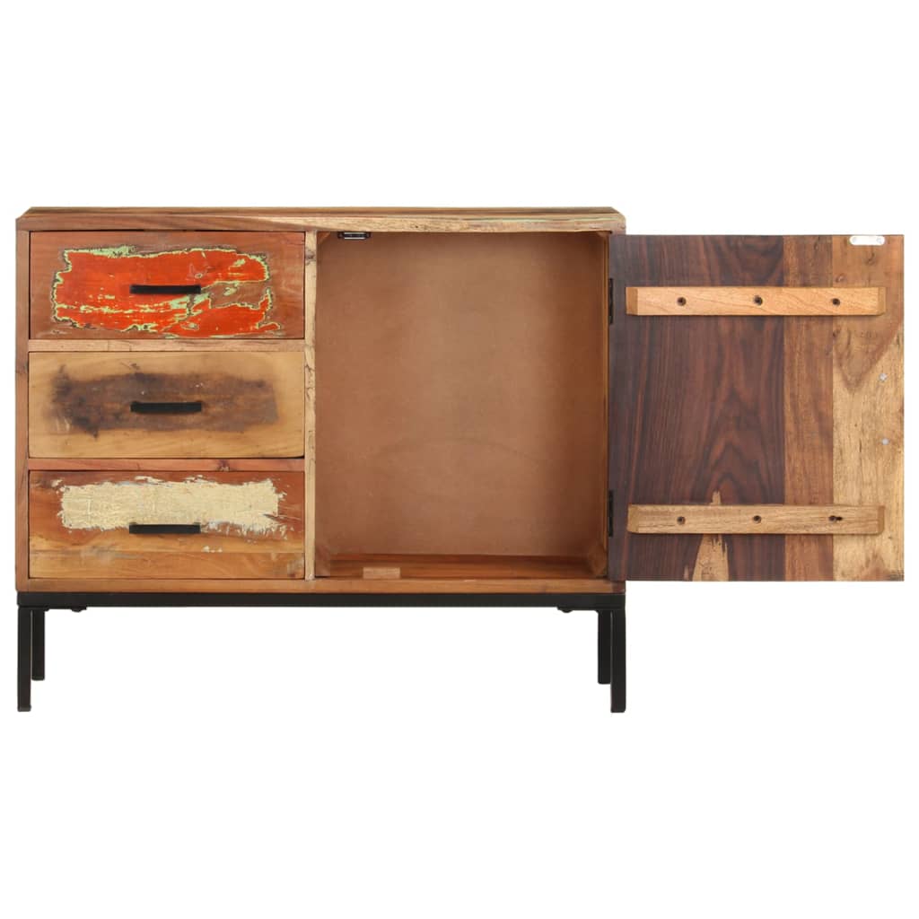 Buffet 88x30x73 cm Bois de récupération solide - XIOS
