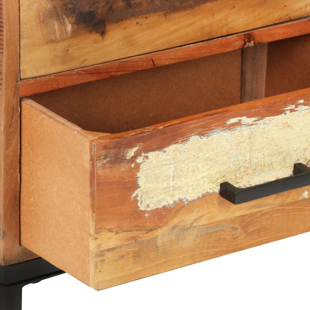 Buffet 88x30x73 cm Bois de récupération solide - XIOS