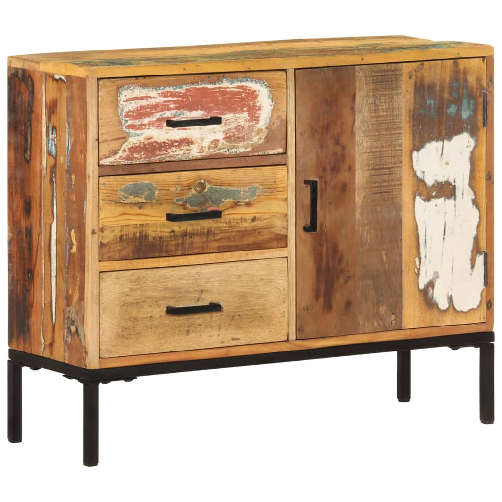 Buffet 88x30x73 cm Bois de récupération solide - XIOS