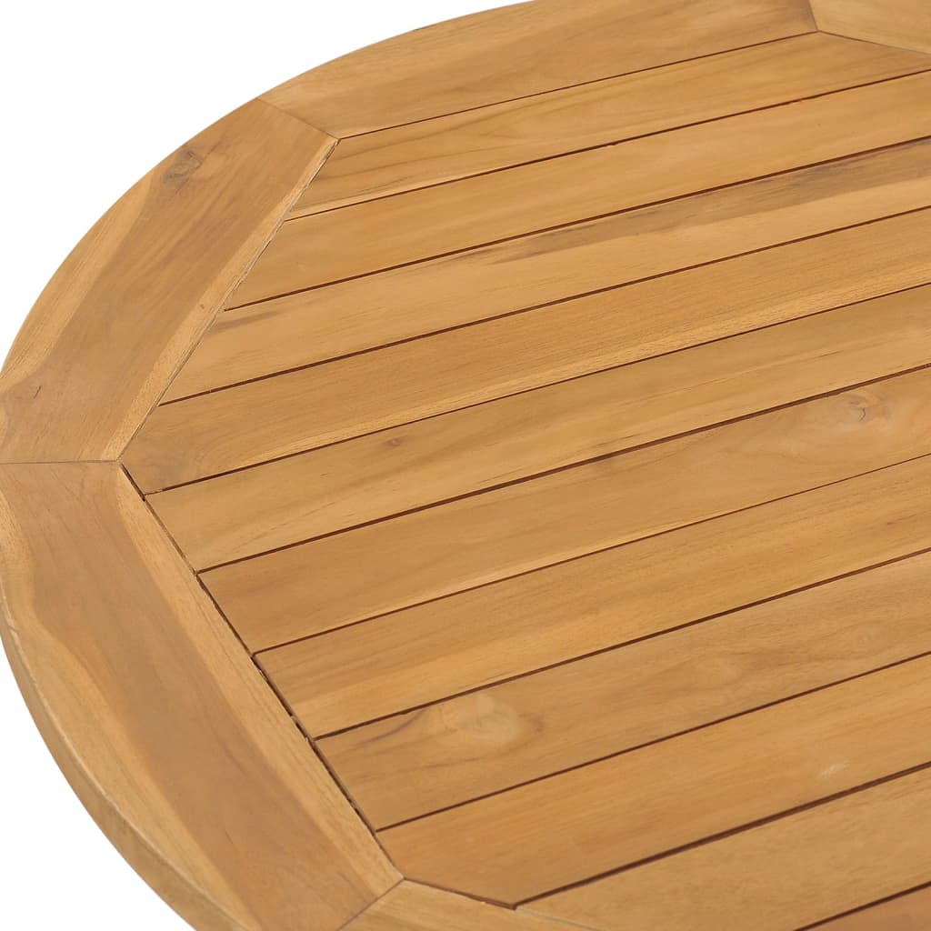 Ensemble à manger de jardin 5 pcs Bois de teck massif Salons de jardin vidaXL