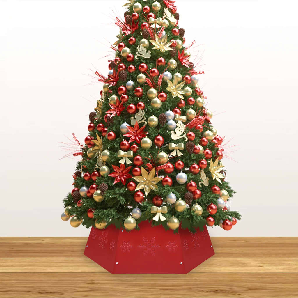 Jupe de sapin de Noël Rouge Ø68x25 cm - XIOS