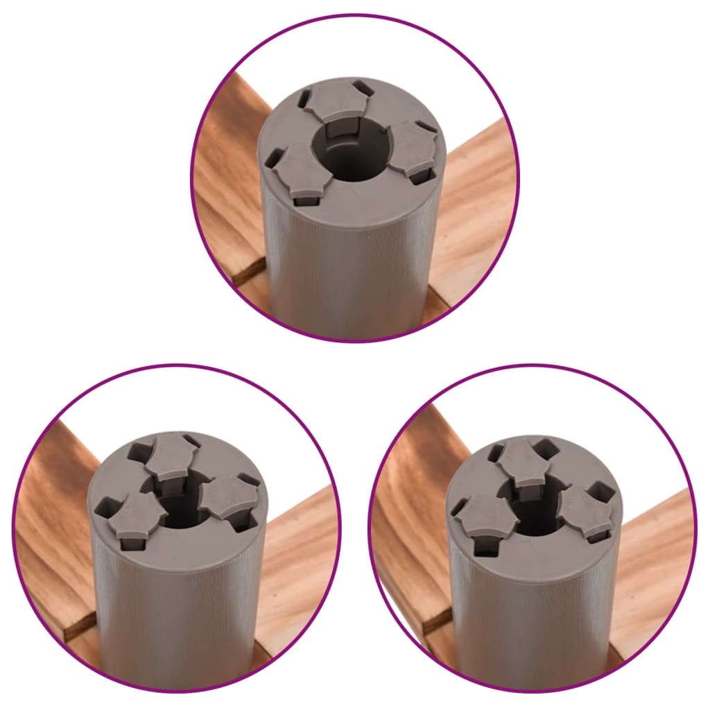 Support de sapin de Noël 54x54x16 cm - XIOS